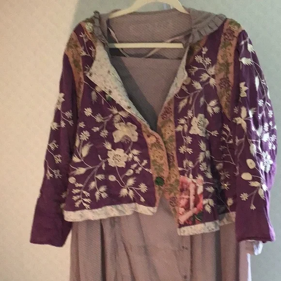 Magnolia pearl beautiful reversible jacket coat - Picture 3 of 15